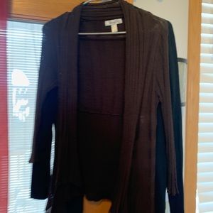 Brown cardigan